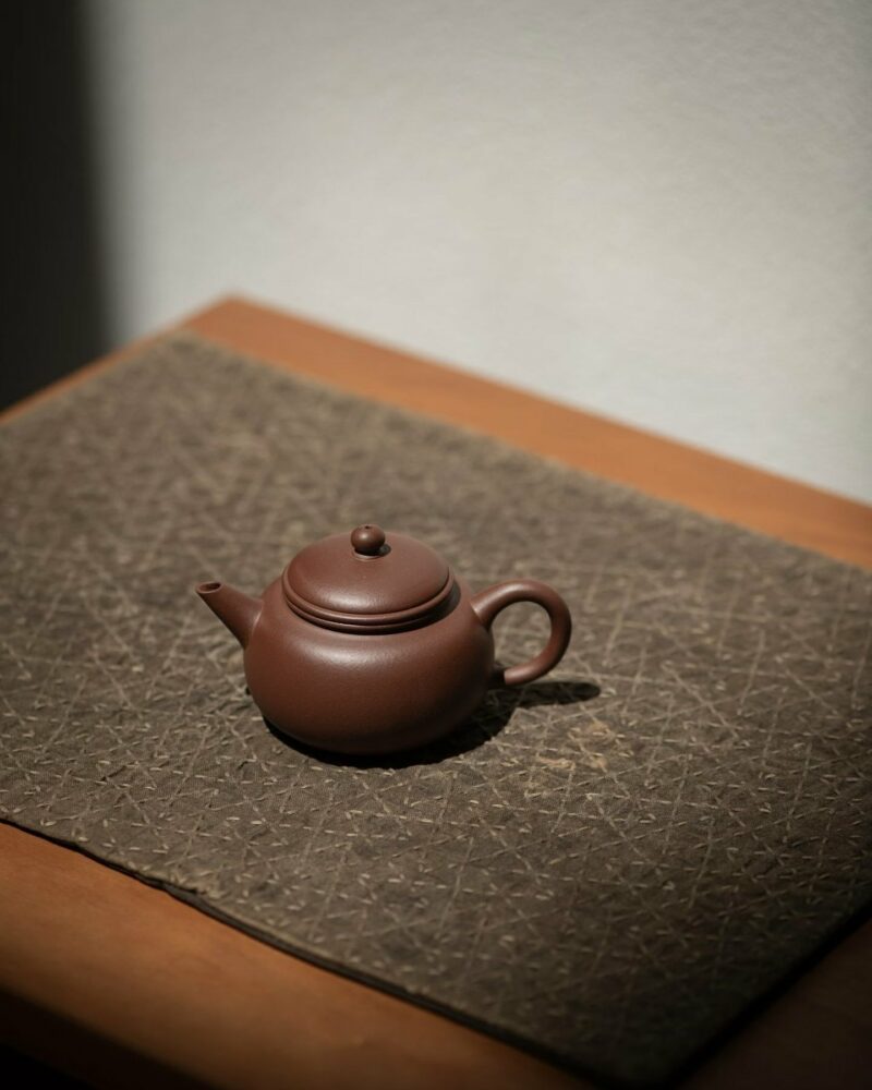 Half-Handmade-Zini-Pao-Zun-Shui-Ping-100ml-Yixing-Teapot3 Half Handmade Zini Pao Zun Shui Ping 100ml Yixing Teapot