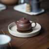 Half-Handmade-Zini-Pao-Zun-Shui-Ping-100ml-Yixing-Teapot9 Half Handmade Zini Pao Zun Shui Ping 100ml Yixing Teapot