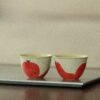 Hand-painted-Ceramic-Persimmon-and-Lucky-Dragon-Egg-140ml-Chinese-Teapot8 Hand-painted Ceramic Persimmon and Lucky Dragon Egg 140ml Chinese Teapot