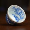 Hand-painted-Qinghua-Porcelain-Landscape-90ml-Host-Cup5 Hand-painted Qinghua Porcelain Landscape 90ml Host Cup