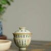Hand-painted-Qinghua-Porcelain-Love-Lotus-Calligraphy-65ml-Gaiwan-Set3 Hand-painted Qinghua Porcelain Love Lotus Calligraphy 65ml Gaiwan Set