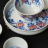 Hand-painted-Underglaze-Red-Ceramic-Blue-and-White-Pumpkin-Vines-75ml-Gaiwan-Set8 Hand-painted Underglaze Red Ceramic Blue and White Pumpkin Vines 75ml Gaiwan Set