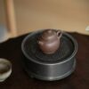 Tetera de Yixing «Gu Du Wu Ni Ju Lun Zhu» de 80 ml, totalmente hecha a mano. Reserva. Envío en 20 días.