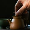 Half Handmade Duanni Tall Shi Piao 120ml Yixing Teapot