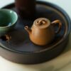 Half Handmade Duanni Tall Shi Piao 120ml Yixing Teapot