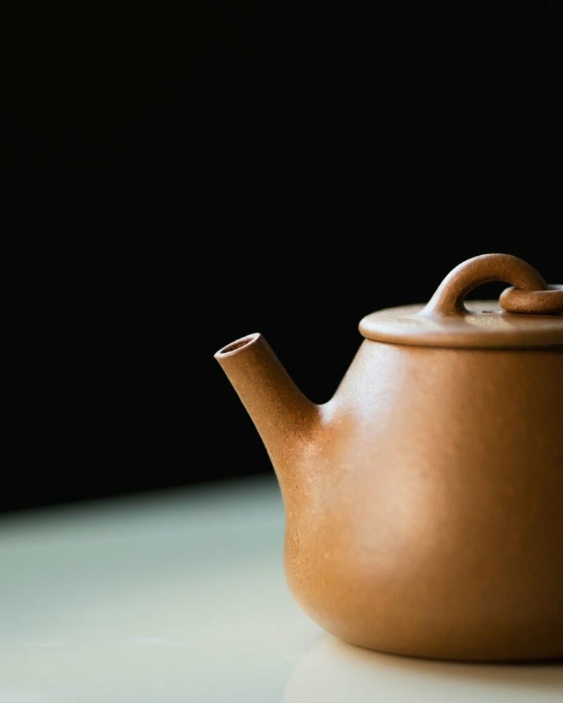 Half Handmade Duanni Tall Shi Piao 120ml Yixing Teapot
