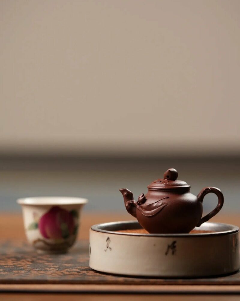 Half-Handmade-Mini-Zini-Peach-Embrace-Mini-30cc-Yixing-Teapot10 반 수제 미니 지니 피치 엠브레이스 미니 30cc 이싱 찻주전자