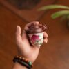 Half-Handmade-Mini-Zini-Peach-Embrace-Mini-30cc-Yixing-Teapot3 반 수제 미니 지니 피치 엠브레이스 미니 30cc 이싱 찻주전자