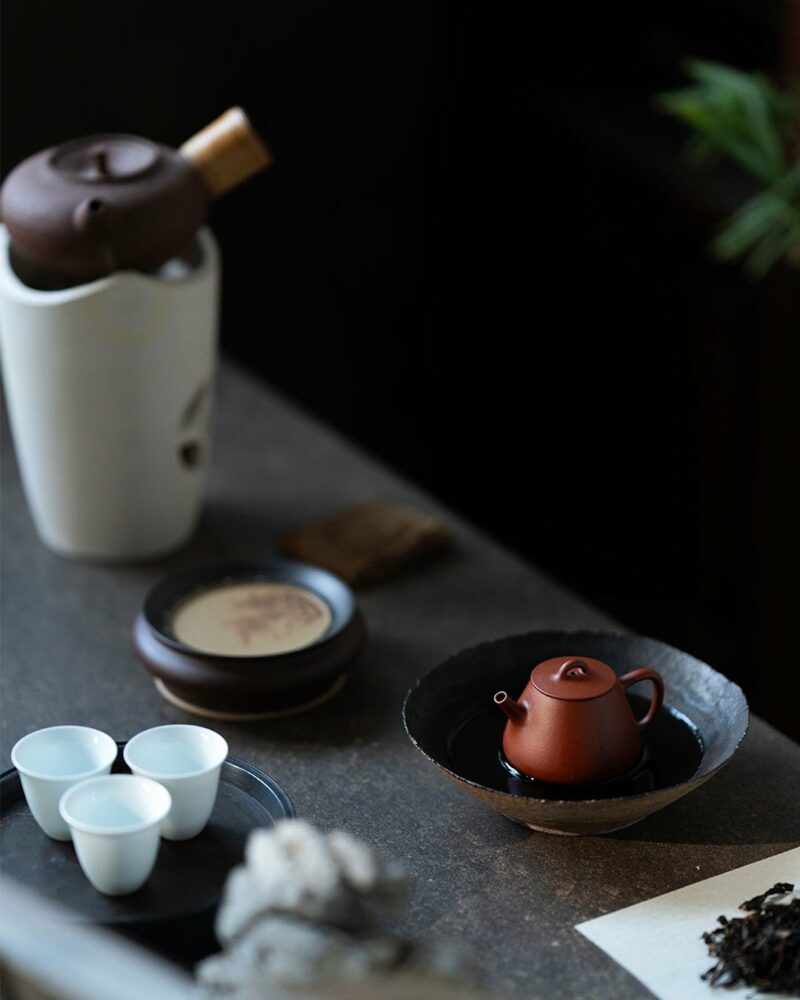 Half-Handmade-Xiao-Mei-Yao-Zhuni-Tall-Shi-Piao-80ml-Yixing-Teapot11 Half Handmade Xiao Mei Yao Zhuni Tall Shi Piao 80ml Yixing Teapot