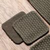 Handmade-Artistic-Cotton-Linen-Fish-Scale-Weave-Tea-Mat4 수제 예술적 면·린넨 소재의 물고기 비늘 무늬 짜임 차 매트