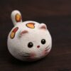 Handmade-Creative-Design-White-Duanni-Leopard-Pattern-Lucky-Cat-Tea-Pet11 Handmade Creative Design White Duanni Leopard Pattern Lucky Cat Tea Pet