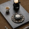 Handmade-Crude-Pottery-Polka-Dot-Cookie-14cm-Tea-Boat7 수제 투박한 도자기 폴카 도트 쿠키 14cm 티 보트