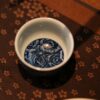 Handmade-Hand-painted-Chinese-Style-Porcelain-Blue-and-White-Rose-80cc-Host-Cup9 Handmade Hand-painted Chinese Style Porcelain Blue and White Rose 80cc Host Cup