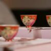 Handmade-Hand-painted-Chinese-Style-Porcelain-Longevity-Peach-Chicken-Heart-50ml-Host-Cup6 Handmade Hand-painted Chinese Style Porcelain Longevity Peach Chicken Heart 50ml Host Cup