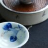 Handmade Hand-painted Qinghua Porcelain Blue and White Mandarin Fish Gaiwan Set