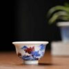 Handmade-Hand-painted-Qinghua-Underglaze-Red-Porcelain-Landscape-50cc-Host-Cup9 Handgefertigte, handbemalte Qinghua-Porzellan-Landschaft mit Unterglasurrot, 50 cc, Gastgeberschale
