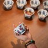 Handmade-Hand-painted-Qinghua-Underglaze-Red-Porcelain-Twelve-Flower-Goddesses-Hexagonal-120cc-Host-Cup3-1 수제 수채화 청화 청자, 12명의 꽃의 여신 문양이 새겨진 육각형 120cc 주인용 잔