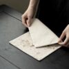 Embroidered-Cotton-and-linen-Ivory-Floral-Tea-Mat7 Embroidered Cotton and linen Ivory Floral Tea Mat