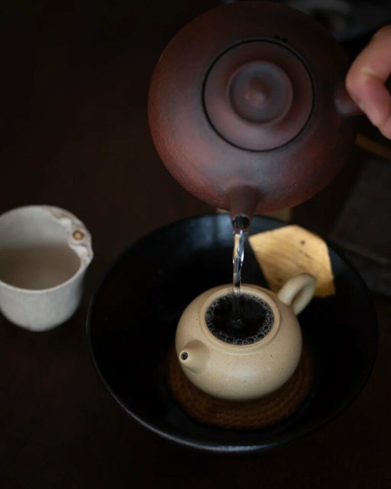 Half Handmade Ben Shan Lvni Ju Lun Zhu 65ml Yixing Teapot