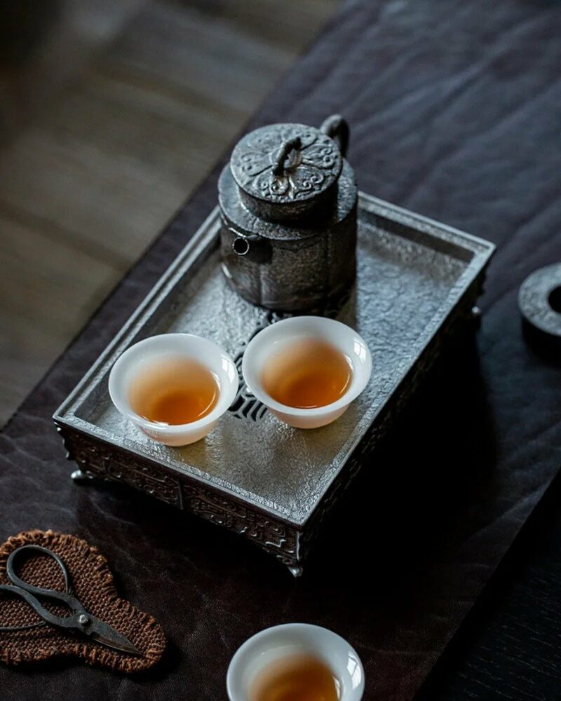Half Handmade Wood Fired Crude Pottery De Zhong 135ml Teapot