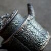 Half Handmade Wood Fired Crude Pottery De Zhong 135ml Teapot