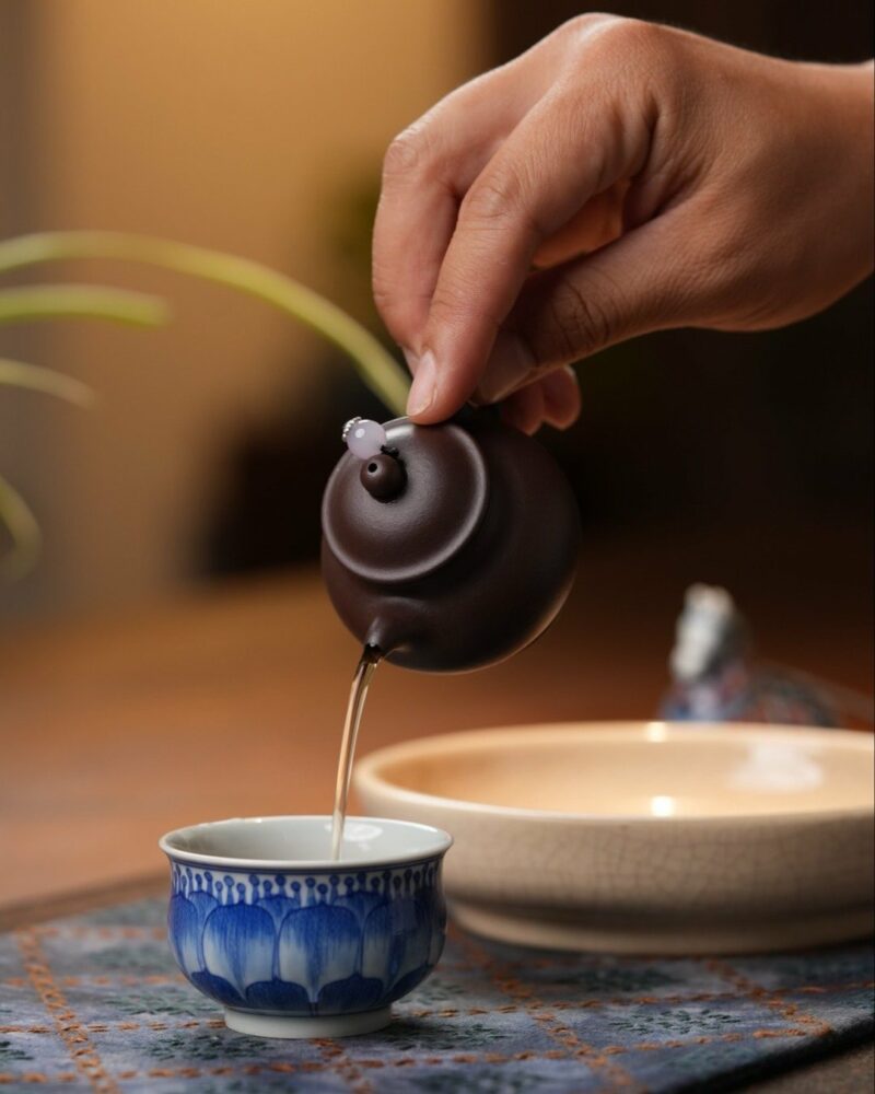 Half-Handmade-Zini-Pan-Hu-75ml-Yixing-Teapot10 Half Handmade Zini Pan Hu 75ml Yixing Teapot