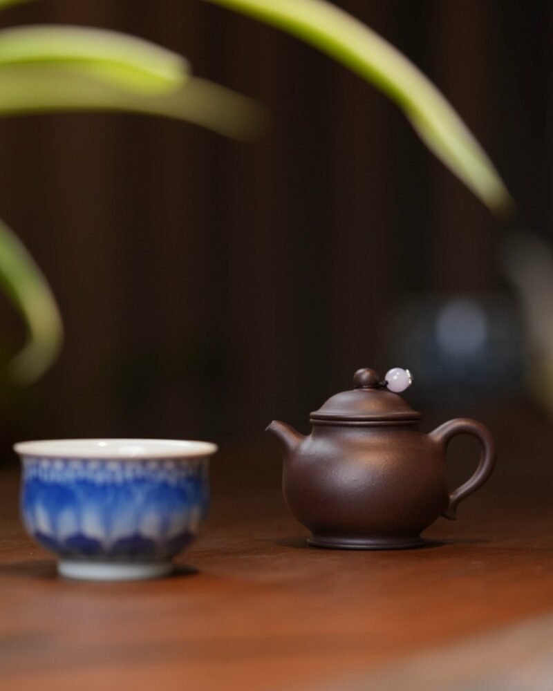 Half-Handmade-Zini-Pan-Hu-75ml-Yixing-Teapot5 Half Handmade Zini Pan Hu 75ml Yixing Teapot