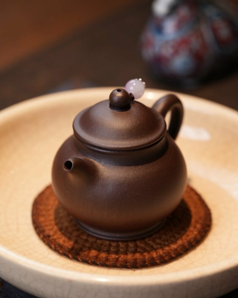 Half-Handmade-Zini-Pan-Hu-75ml-Yixing-Teapot6 Half Handmade Zini Pan Hu 75ml Yixing Teapot