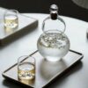 Minimalist Glass Double Gourd 650ml Cold Brew Bottle