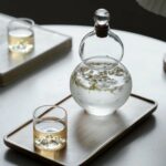 Minimalist Glass Double Gourd 650ml Cold Brew Bottle