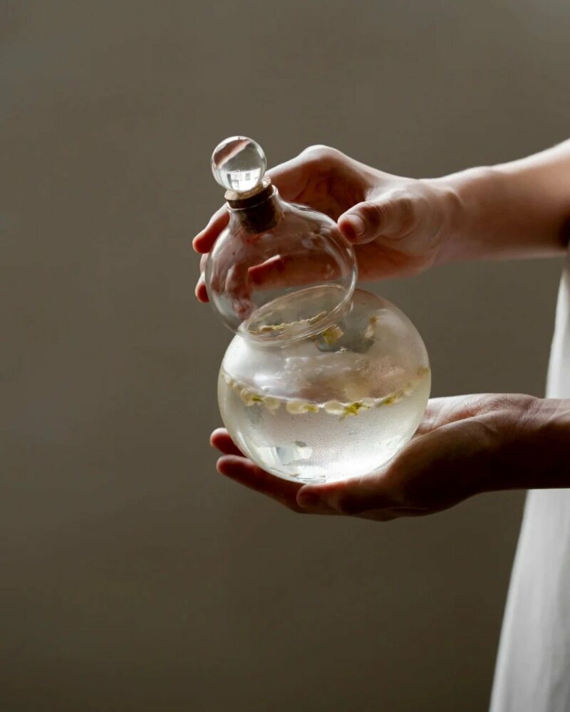 Minimalist Glass Double Gourd 650ml Cold Brew Bottle